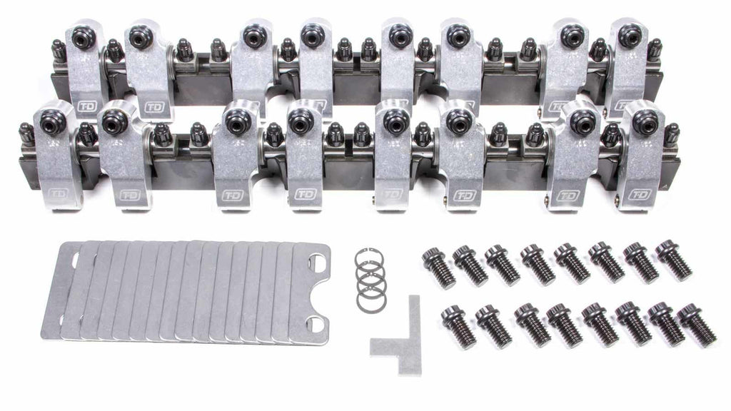 T AND D MACHINE 2319-150/150 - SBC Shaft Rocker Arm Kit 1.50/1.50 Ratio image