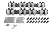 Load image into Gallery viewer, T AND D MACHINE 2053-160/155 - SBC Shaft Rocker Arm Kit w/Bowtie 18 Deg. Heads image