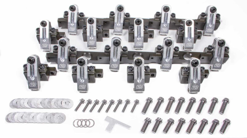 T AND D MACHINE 3104-170/170 - BBC Shaft Rocker Arm Kit 1.70/1.70 Ratio image