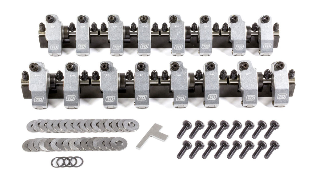 T AND D MACHINE 2351-180/180 - Chevy LS7 Shaft Rocker Arm Kit 1.80/1.80 Ratio image