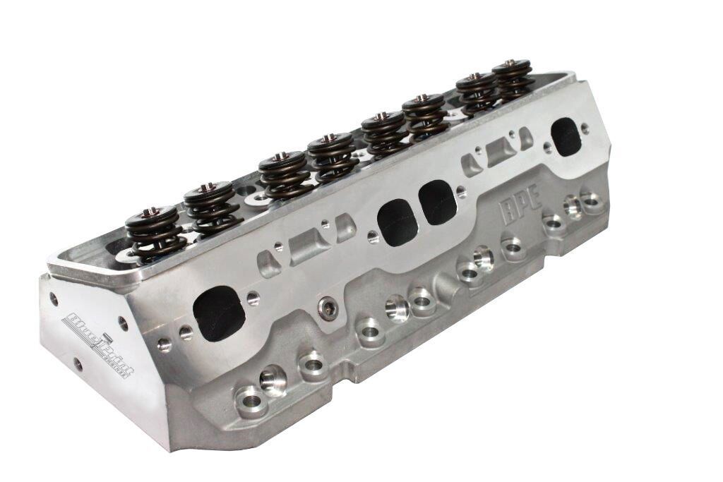 BLUEPRINT ENGINES H8002K - SBC 195cc Alm Cylinder Heads 2.020/1.600 Assem. image