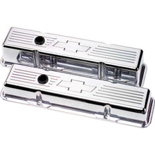 Load image into Gallery viewer, BILLET SPECIALTIES 95221 - SBC Bowtie Tall Valve Covers image