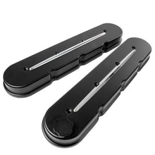 Load image into Gallery viewer, BILLET SPECIALTIES 95424 - LS Streamline Valve Covers Satin Black image