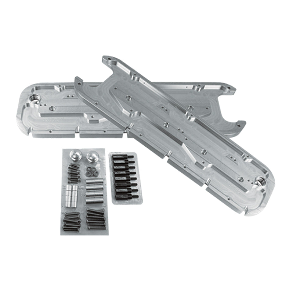 BILLET SPECIALTIES 96037 - LS To BBC Valve Cover Conversion Kit image