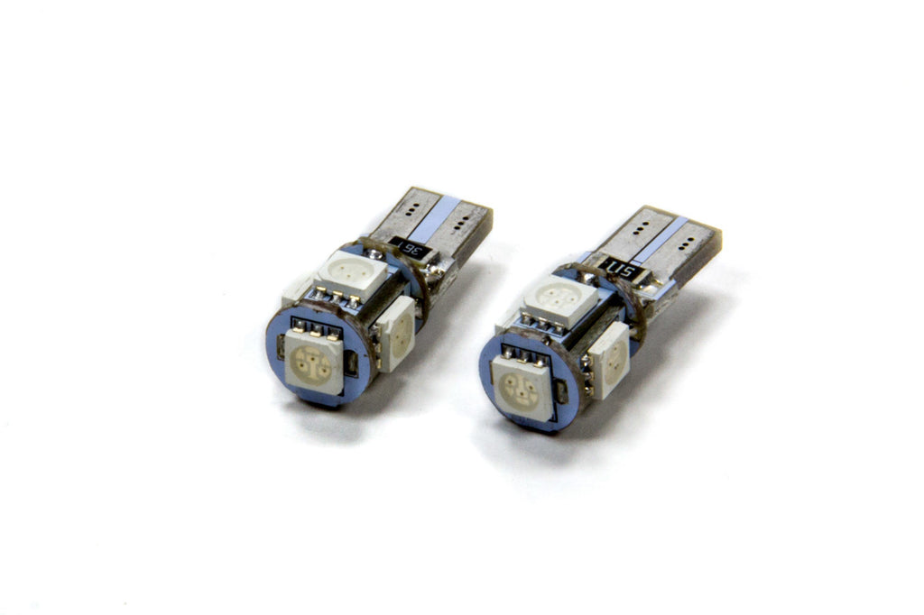 ORACLE LIGHTING 4801-003 - T10 5 LED SMD Bulbs Pair Red image