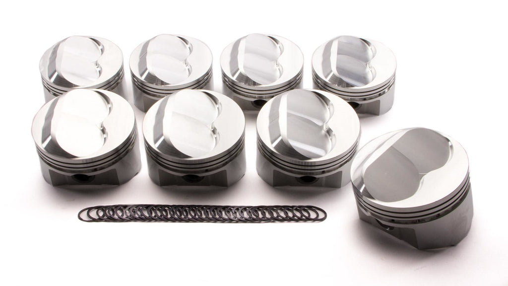 SPORTSMAN RACING PRODUCTS 140678 - SBC Domed Piston Set 4.030 Bore image