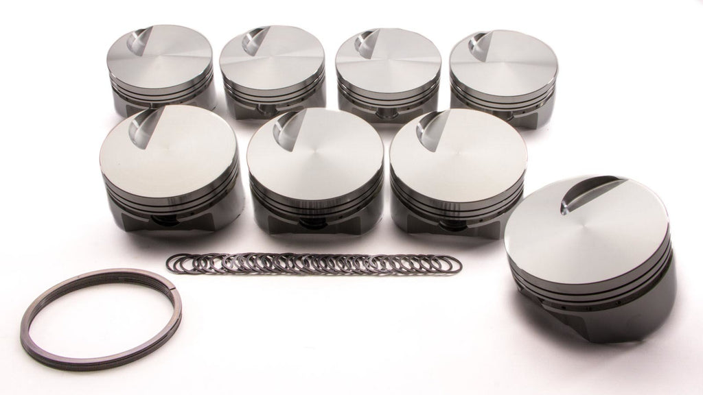 SPORTSMAN RACING PRODUCTS 142981 - BBC Flat Top Piston Set 4.320 Bore -3cc image