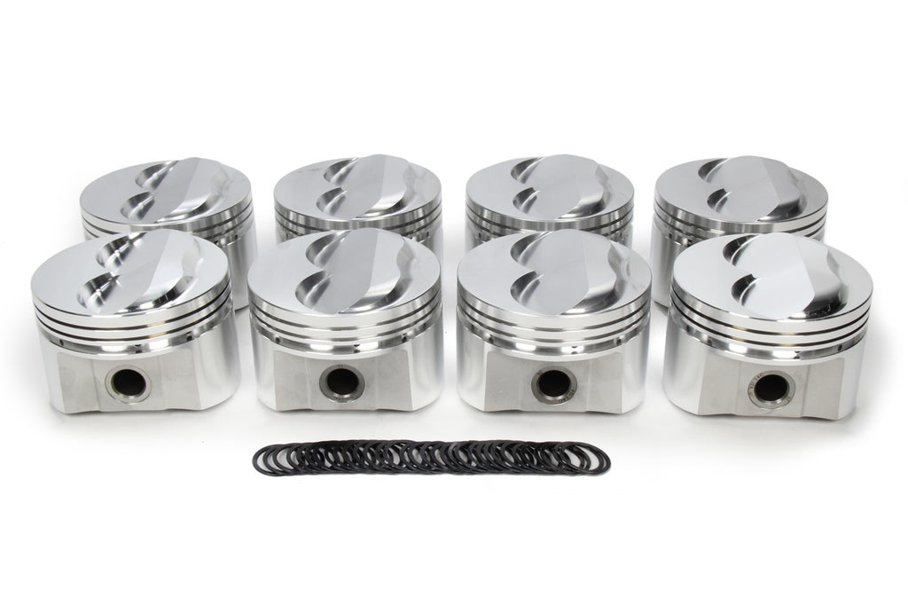 SPORTSMAN RACING PRODUCTS 261357 - SBC Domed Piston Set 4.040 Bore +6.5cc image