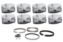 Load image into Gallery viewer, SPORTSMAN RACING PRODUCTS 279480 - SBC Flat Top Pro-Series Piston & Ring Set 4.040 image