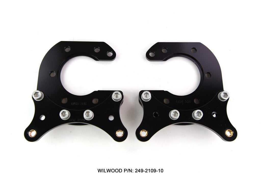 WILWOOD 249-2109/10 - Brackets (2) New Style Big Ford image