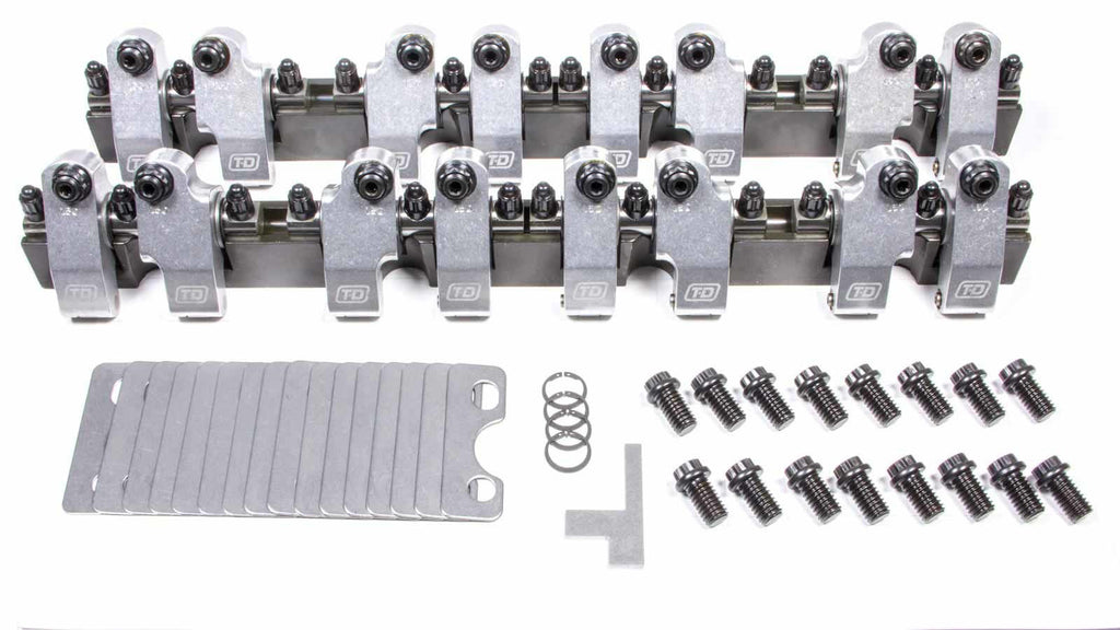 T AND D MACHINE 2300-160/150 - SBC Shaft Rocker Arm Kit - 1.6/1.5 Ratio image
