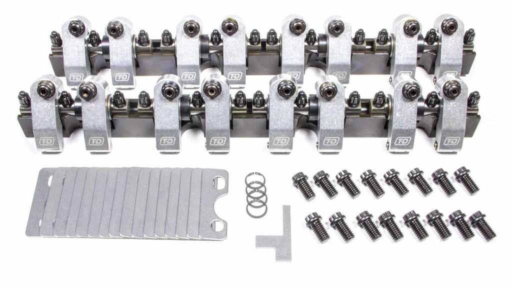 T AND D MACHINE 2150-160/150 - SBC Shaft Rocker Arm Kit - 1.6/1.5 Ratio image