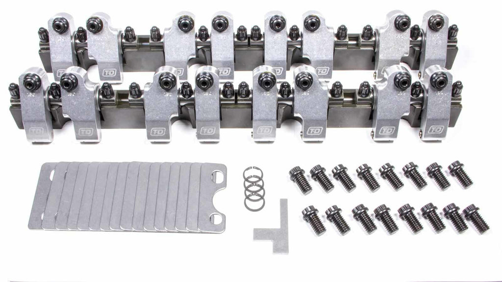 T AND D MACHINE 2300-150/150 - SBC Shaft Rocker Arm Kit - 1.5/1.5 Ratio image