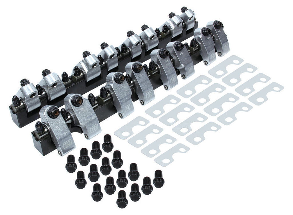 T AND D MACHINE 2251-165/160 - SBC Shaft Rocker Arm Kit - 1.65/1.6 Ratio image