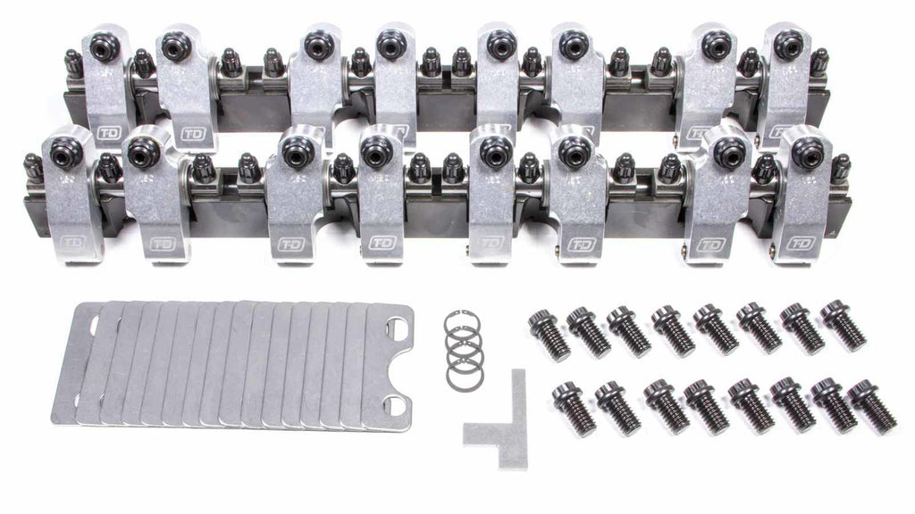 T AND D MACHINE 2319-160/160 - SBC Shaft Rocker Arm Kit 1.60/1.60 Ratio image