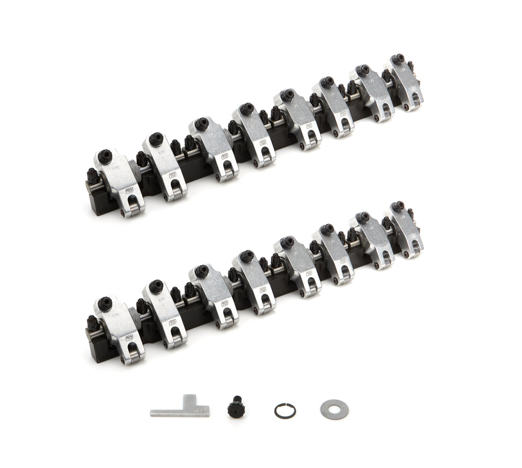 T AND D MACHINE 2309-170/170 - Shaft Rocker Arm System GM LS w/AFR LS3 Heads image