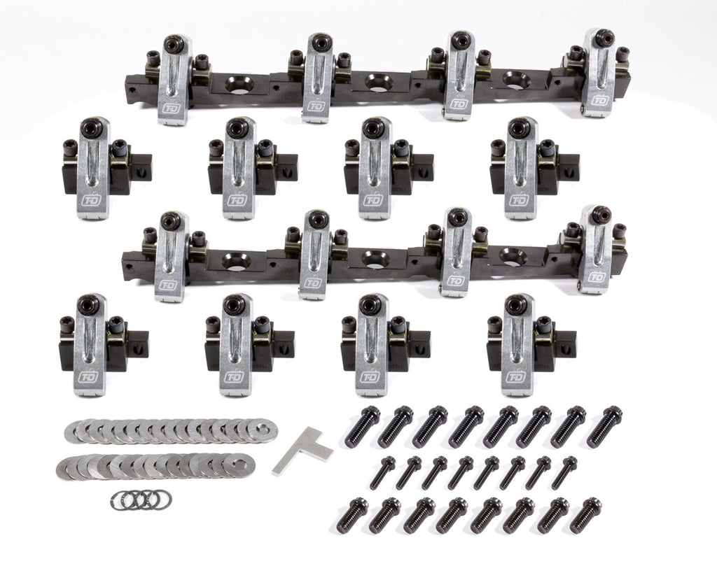T AND D MACHINE 3109F-170/170 - BBC Shaft Rocker Arm Kit - 1.7/1.7 Ratio image