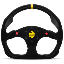 Load image into Gallery viewer, MOMO AUTOMOTIVE ACCESSORIES R1960/32SHB - MOD 30 Steering Wheel Black Suede w/Buttons image