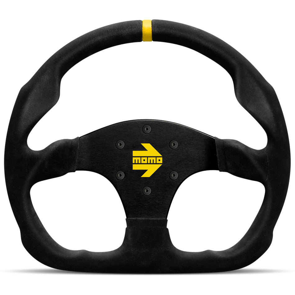 MOMO AUTOMOTIVE ACCESSORIES R1960/32S - MOD 30 Steering Wheel Black Suede image