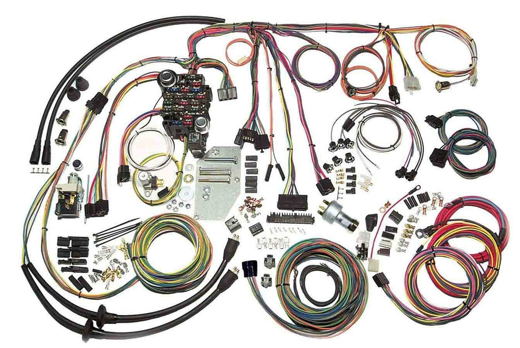 AMERICAN AUTOWIRE 500423 - 55-56 Chevy Classic Update Wiring System image