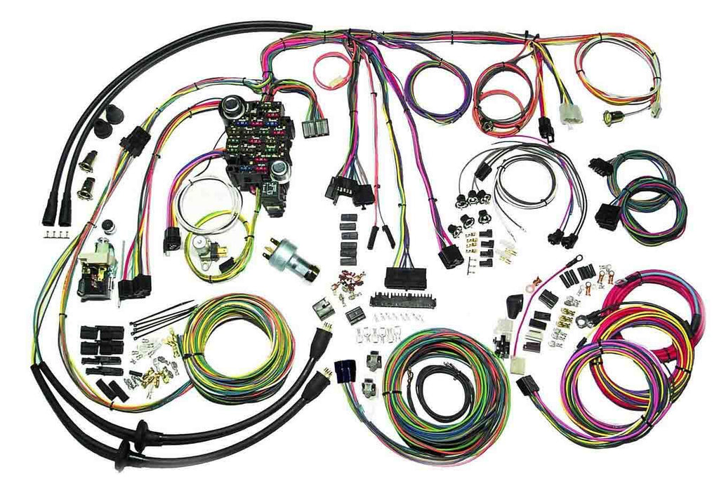 AMERICAN AUTOWIRE 500434 - 57 Chevy Classic Update Wiring System image