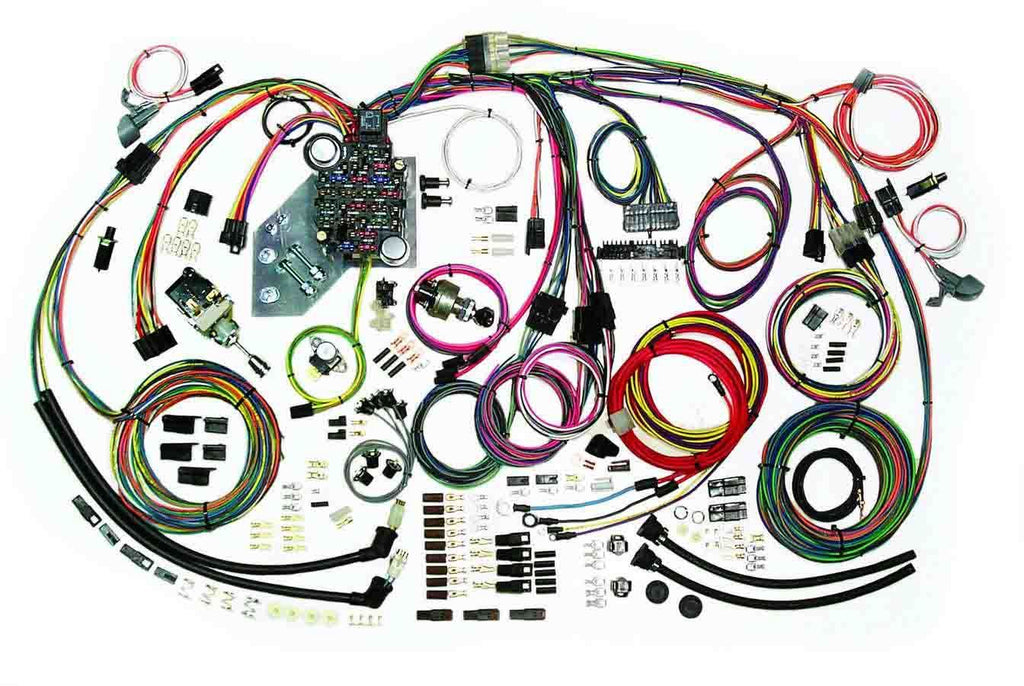 AMERICAN AUTOWIRE 500467 - 47-55 Chevy/GMC Classic Update Wiring System image