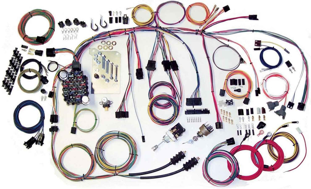 AMERICAN AUTOWIRE 500560 - 60-66 Chevy Truck Wiring Harness image