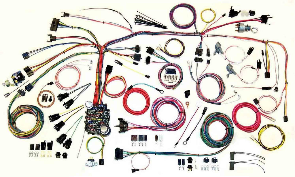 AMERICAN AUTOWIRE 500886 - 67-68 Firebird Wire Harness System image