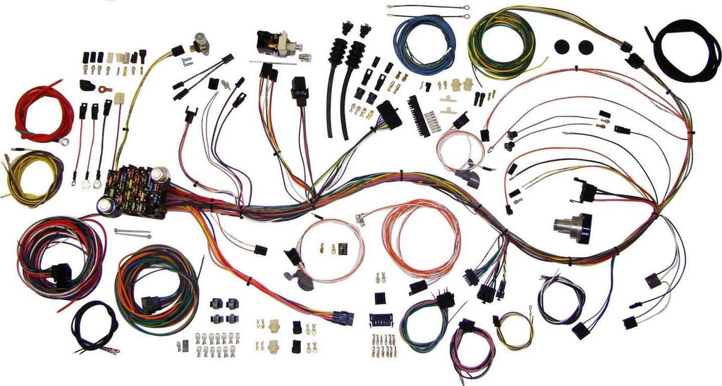 AMERICAN AUTOWIRE 510089 - 69-72 Chevy Truck Wiring Harness image