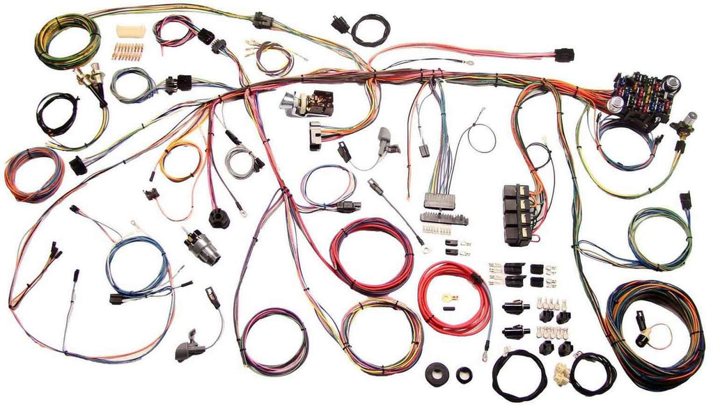 AMERICAN AUTOWIRE 510177 - Wiring Harness 69 Mustng  image