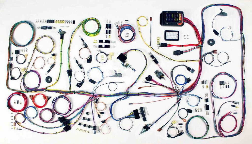 AMERICAN AUTOWIRE 510317 - 66-77 Ford Bronco Wiring Bronco Wiring Kit image