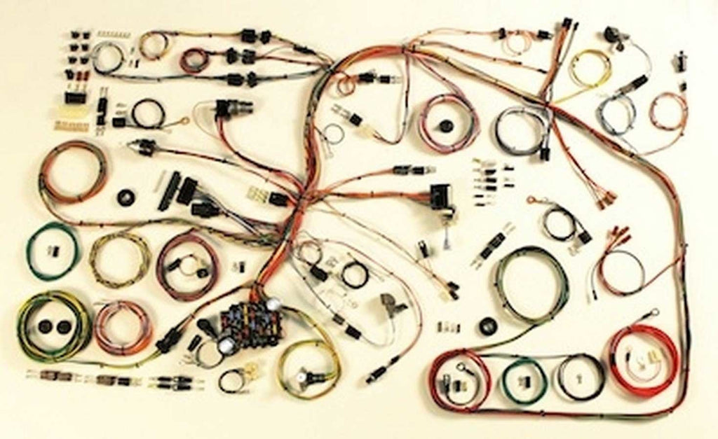 AMERICAN AUTOWIRE 510368 - 67-72 Ford Truck Wiring Kit image