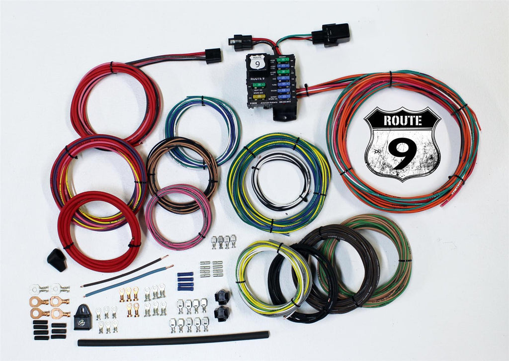 AMERICAN AUTOWIRE 510625 - Route 9 Universal Wiring Kit image