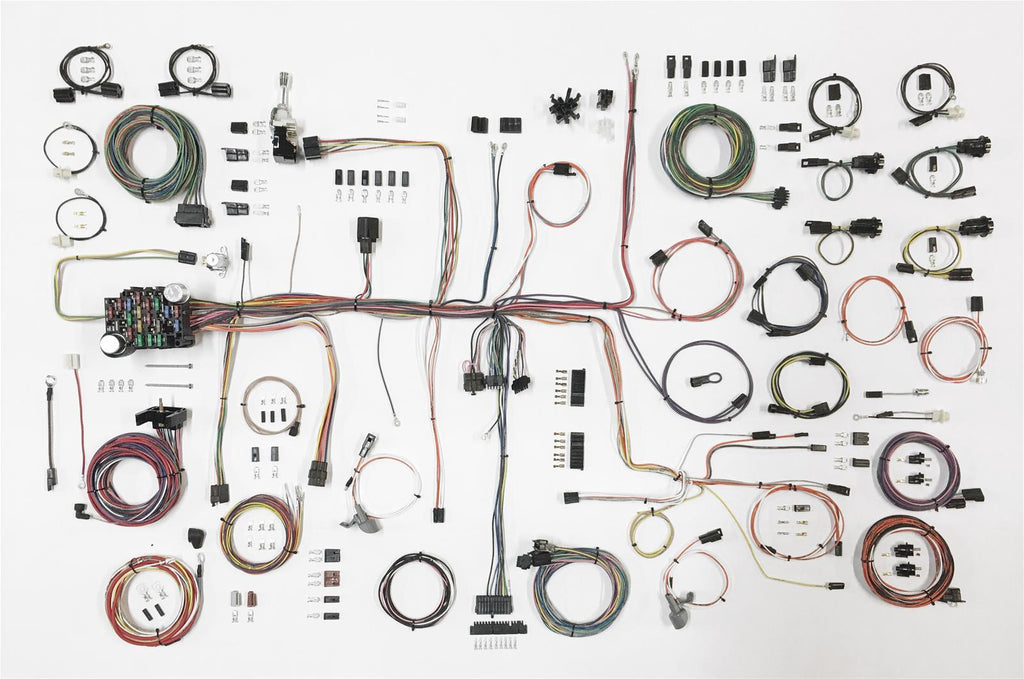 AMERICAN AUTOWIRE 510645 - 68-72 Oldsmobile Cutlass Wiring Kit image