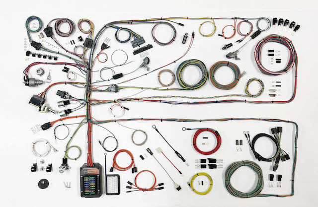 AMERICAN AUTOWIRE 510651 - 57-60 Ford Truck Wiring Harness image