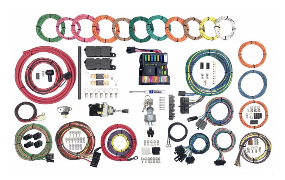 AMERICAN AUTOWIRE 510825 - Highway 15 Plus Wiring Kit image