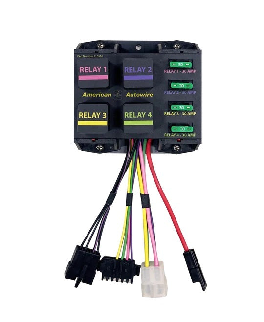 AMERICAN AUTOWIRE 510920 - Banked Relay System 4 Relays image