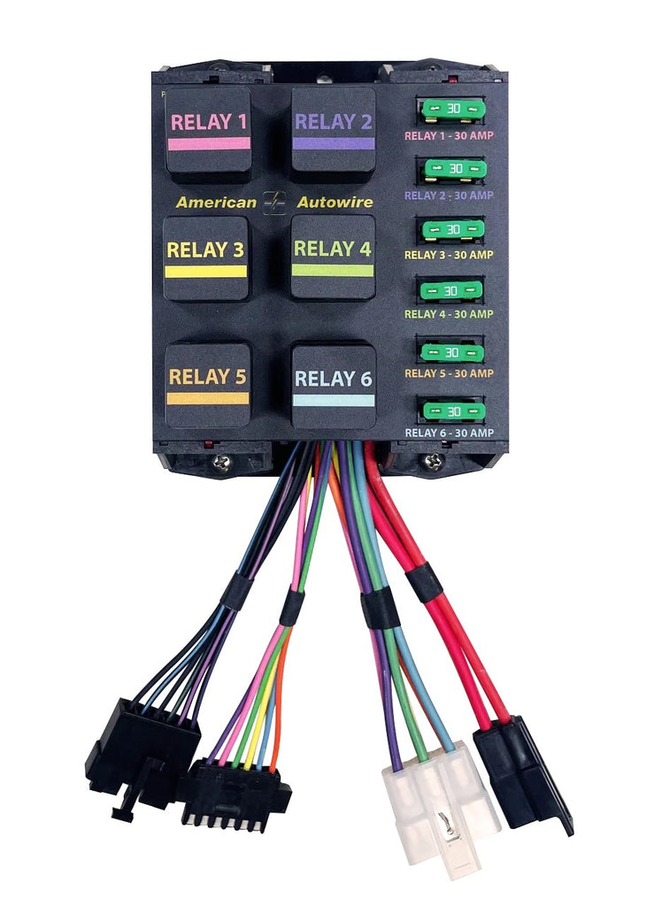 AMERICAN AUTOWIRE 510922 - Banked Relay System 6 Relays image