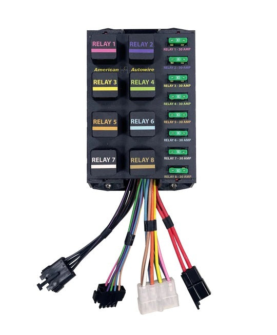 AMERICAN AUTOWIRE 510924 - Banked Relay System 8 Relays image