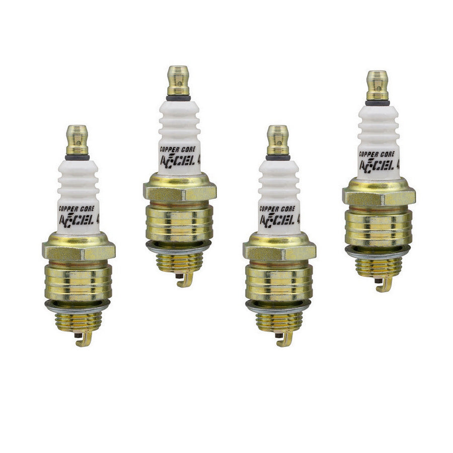 ACCEL 0437S-4 - Spark Plugs 4pk  image