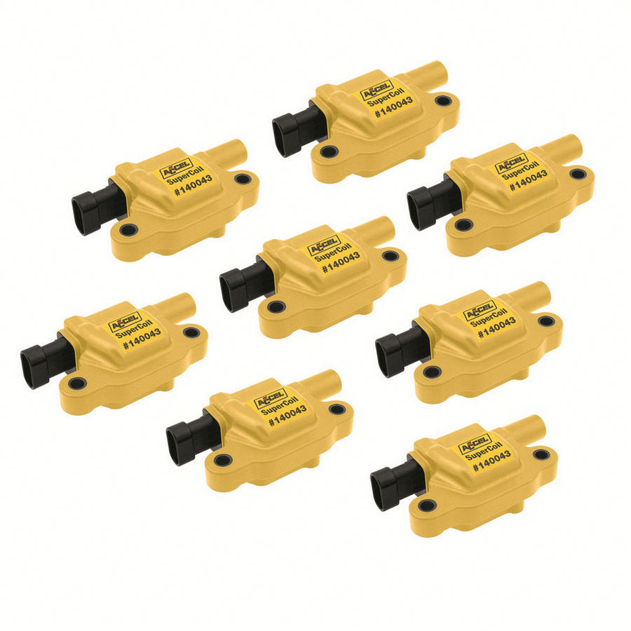 ACCEL 140043-8 - Super Coils GM LS2/LS3 LS7  8 pack image