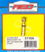 Load image into Gallery viewer, ADVANCED ENGINE DESIGN 5116A - .130 Bottom Feed Hi-Flow Needle &amp; Seat - Each image