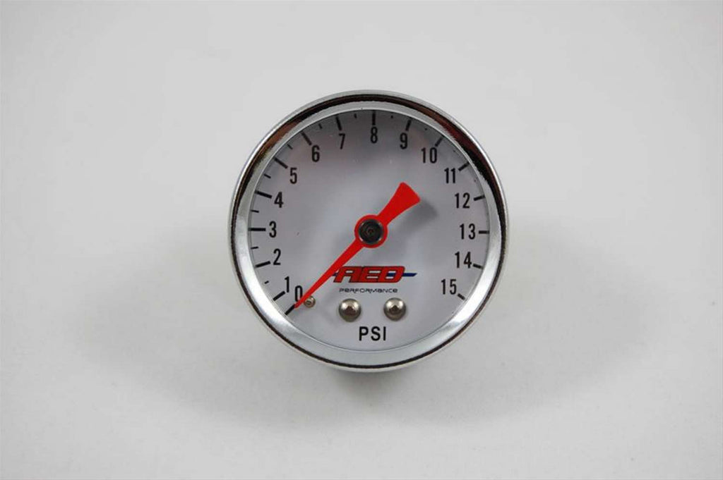 ADVANCED ENGINE DESIGN 6100 - 1-1/2 Fuel Pressure Gauge 0-15psi image