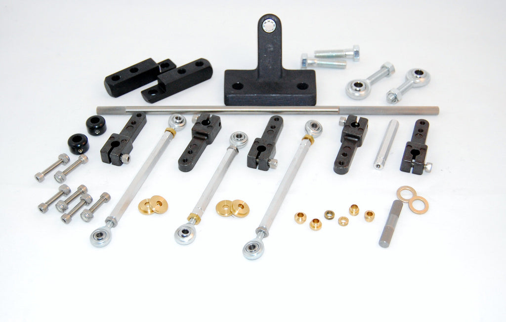 ADVANCED ENGINE DESIGN 7000 - Pro Tunnel Ram Linkage Kit - SBC image