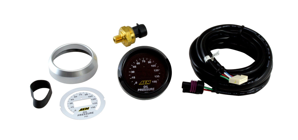 AEM ELECTRONICS 30-4407 - Oil Pressure Digital Gauge image