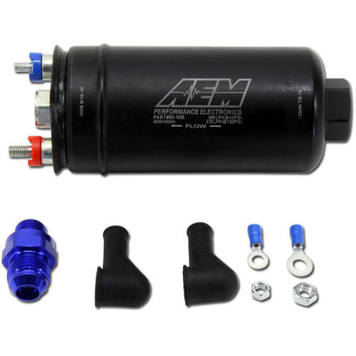 AEM ELECTRONICS 50-1005 - 380lph Inline High Flow Fuel Pump image