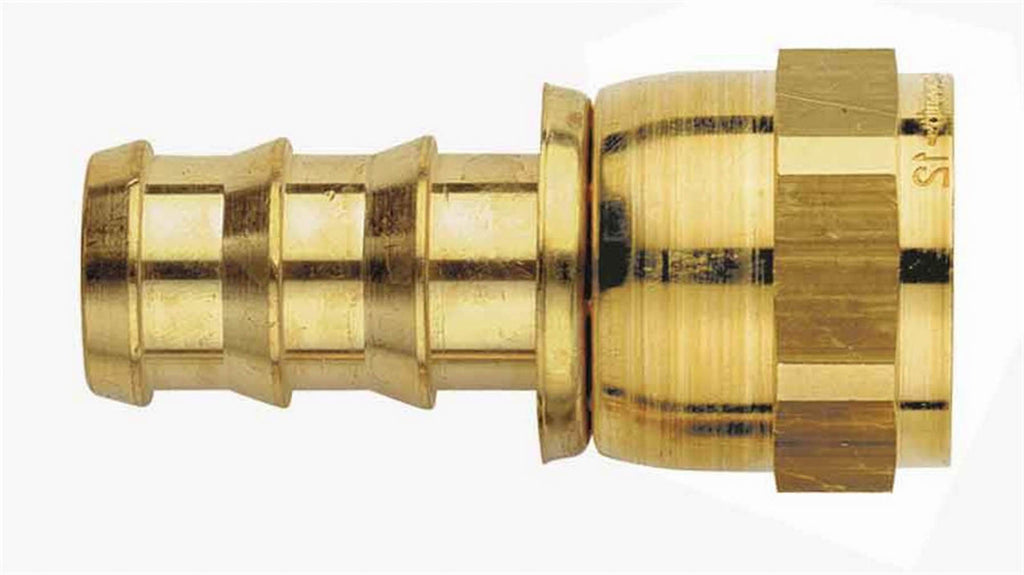 AEROQUIP FBM1222 - #6 Brass 37d Swivel  image