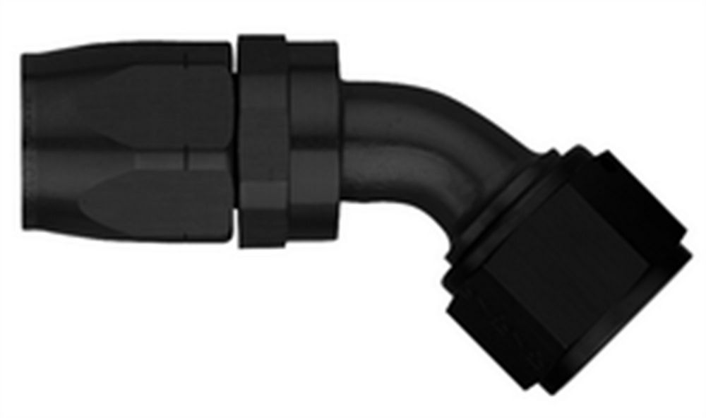 AEROQUIP FCM4422 - #6 45 Deg Hose End Black  image