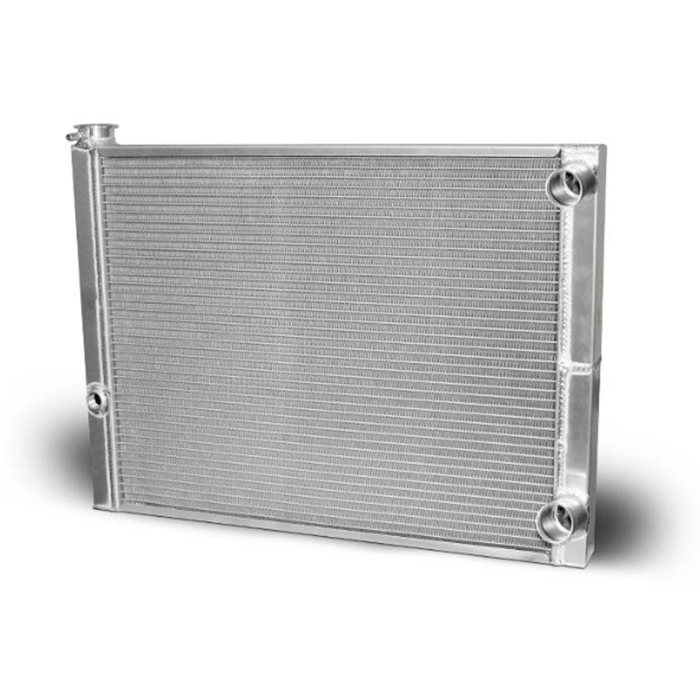 AFCO RACING PRODUCTS 80184NDP - Radiator 26in x 19in Dbl Pass Chevy 1.5in Inlet image