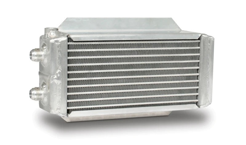 AFCO RACING PRODUCTS 80278-12 - Oil Cooler 12an 15.25in x 8.5in Alum image